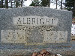Argie M. <I>McTigrit</I> Albright 