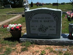 Effie Marie <I>Littlejohn</I> Martin 