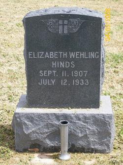 Elizabeth <I>Wehling</I> Hinds 