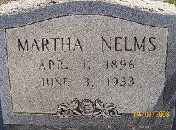 Martha <I>Nelms</I> Briggs 