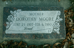 Dorothy Duke <I>Vance</I> Moore 