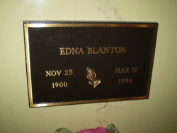Edna <I>Madding</I> Blanton 