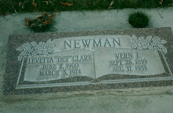 Levetta Maud “Det” <I>Clark</I> Newman 
