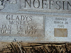 Gladys <I>McNees</I> Noffsinger 