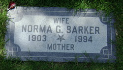 Norma <I>Grover</I> Barker 