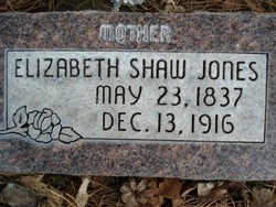 Elizabeth <I>Shaw</I> Jones 