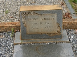 Fannie Goolsby 