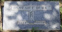 Sarah Elizabeth <I>Hutchinson</I> Burk 