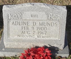 Adline D. <I>Steele</I> Munds 