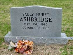 Sally Hurst Ashbridge 