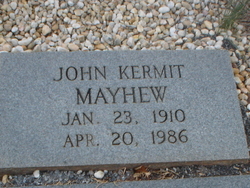 John Kermit Mayhew 