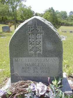 Mollie Elizabeth <I>Pittman</I> Barclay 