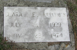 Clara <I>Cox</I> Kilpatrick 