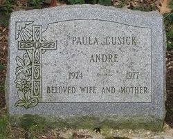 Paula <I>Cusick</I> Andre 