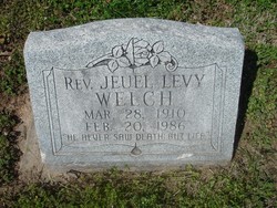 Rev Jeuel Levy Welch 
