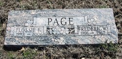 Frederic William “Fred” Page 