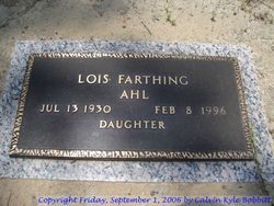 Lois <I>Farthing</I> Ahl 