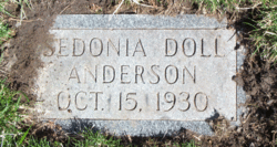 Sedonia Emelia <I>Doll</I> Anderson 