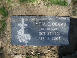 Lydia <I>Calamai</I> Ocamb 