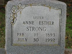 Anne Esther Strong 