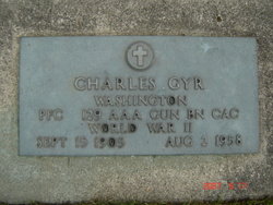PFC Charles Gyr 