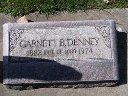 Garnett Barbara <I>Beal</I> Denney 