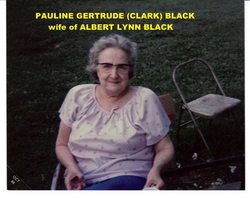 Pauline Gertrude <I>Clark</I> Black 