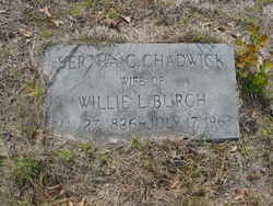 Bertha Catherine <I>Chadwick</I> Burch 