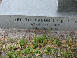 Rev Canon Fred Kyle Jr.