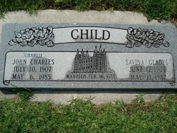 Savina Gladys <I>Johnson</I> Child 