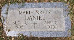Marie <I>Kretz</I> Daniel 