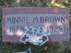 Minnie M <I>Allen</I> Brown 