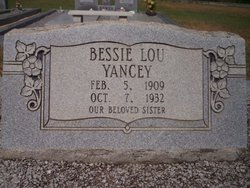 Bessie Lou Yancey 