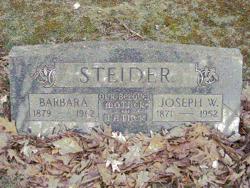 Joseph W Steider 