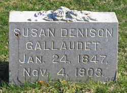 Susan <I>Denison</I> Gallaudet 