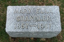 Mary Ella <I>Tyler</I> Chandler 