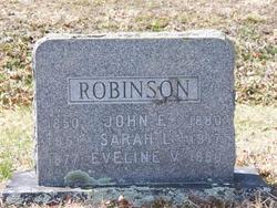 Eveline V Robinson 