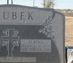 Albina <I>Tobolka</I> Zrubek 