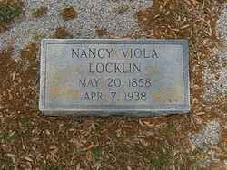 Nancy Viola “Nannie” Locklin 