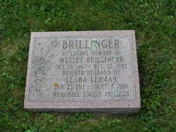 Clara <I>Lehman</I> Brillinger 