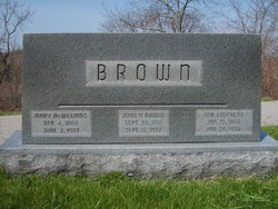 Mary Ellen <I>McWilliams</I> Brown 