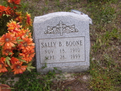 Sally Belle <I>Cavaenness</I> Boone 