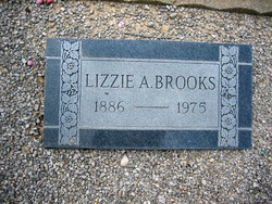 Elizabeth A. “Lizzie” <I>Stout</I> Brooks 