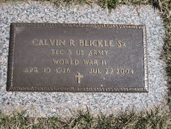 Calvin R Blickle Sr.