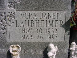 Vera Janet <I>Whitlow</I> Laubheimer 