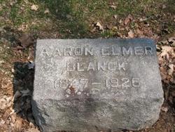 Aaron Elmer Blanck 