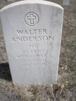 PFC Walter Anderson 