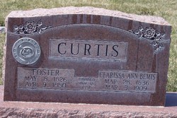Clarissa Ann <I>Bemis</I> Curtis 