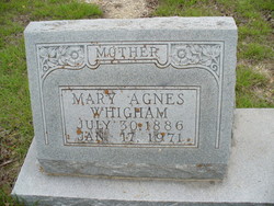 Mary Agnes <I>Briggs</I> Whigham 