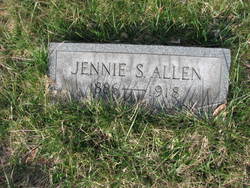 Jennie Salome <I>Weber</I> Allen 